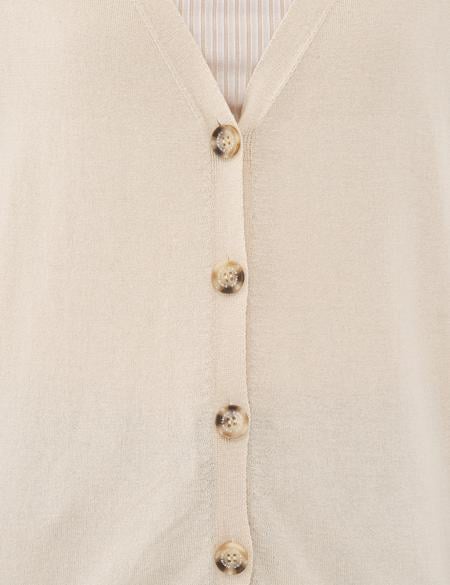 Bej Triko Hırka - 50241967001