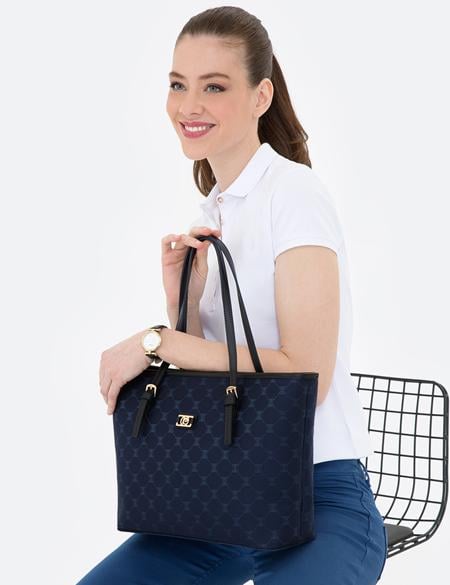 Lacivert Omuz Çantası - 50243543003