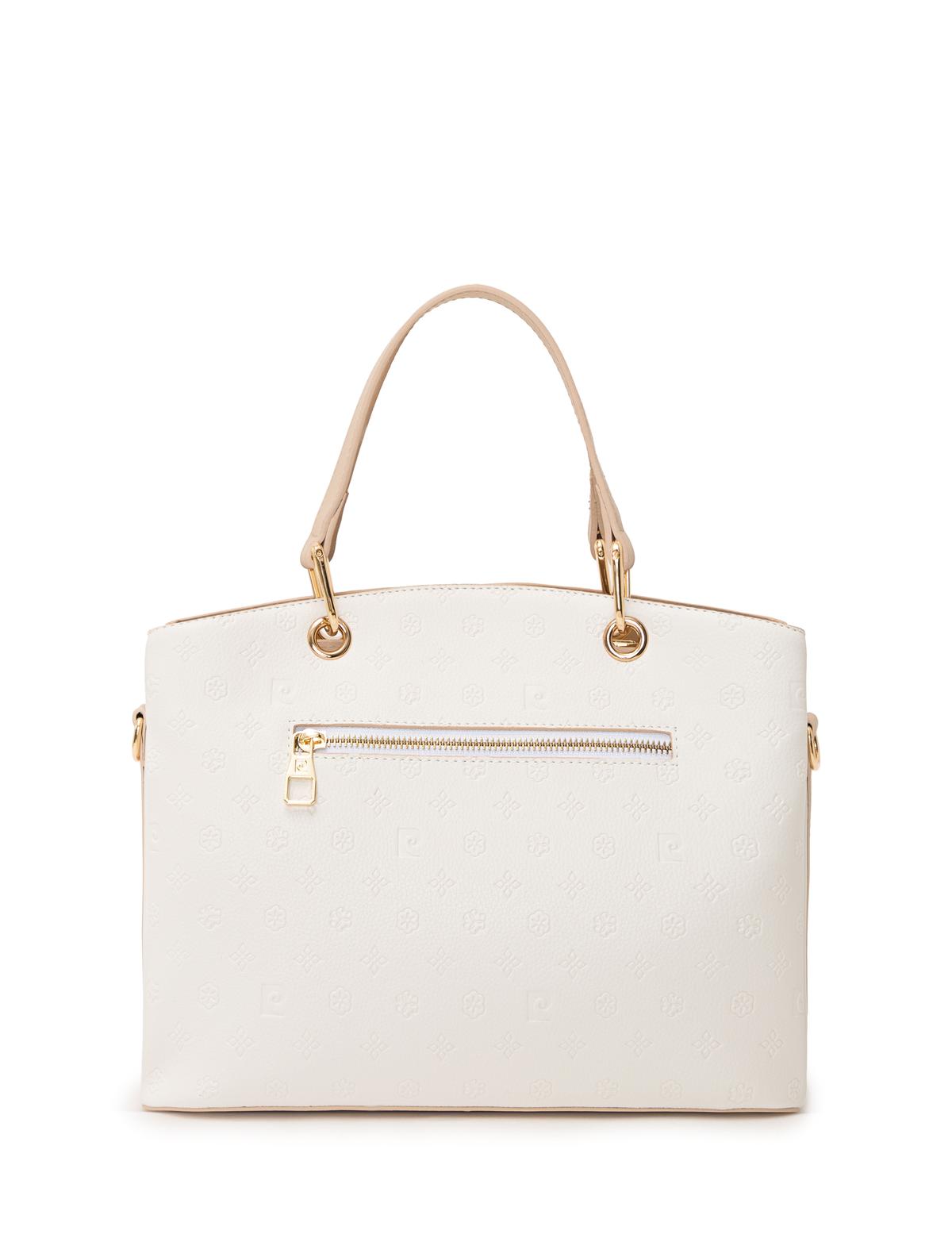 Beyaz Uzun Askılı Kol Çantası - 50246470002