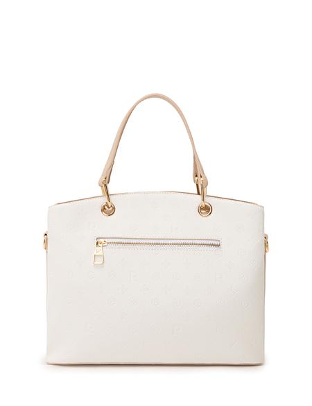 Beyaz Uzun Askılı Kol Çantası - 50246470002