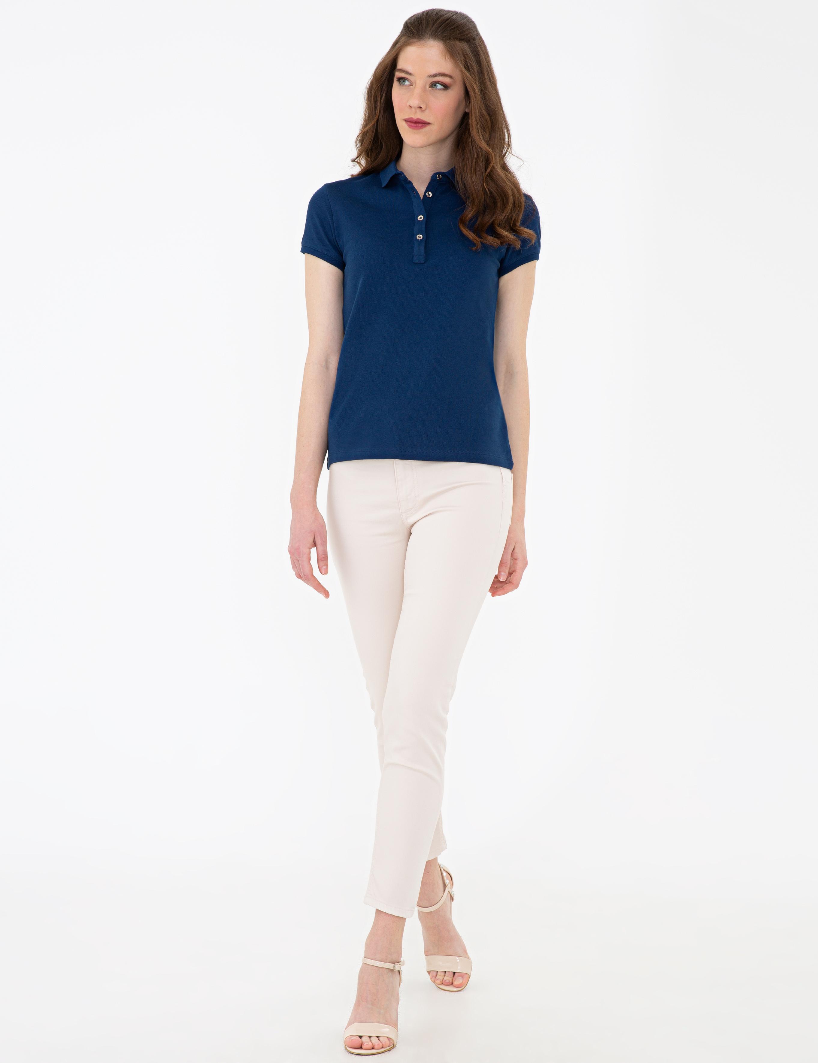 Lacivert Slim Fit Tişört