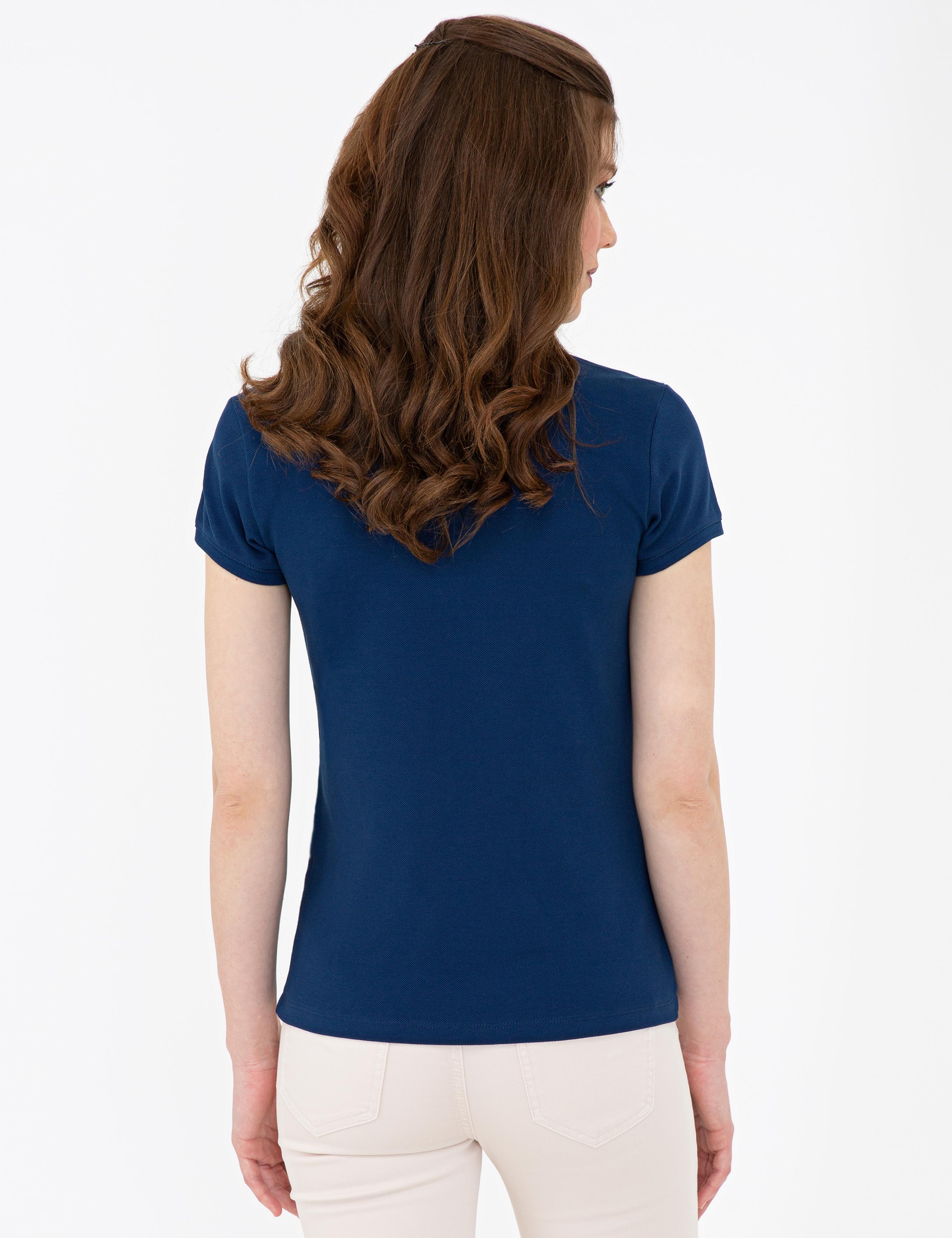 Lacivert Slim Fit Tişört