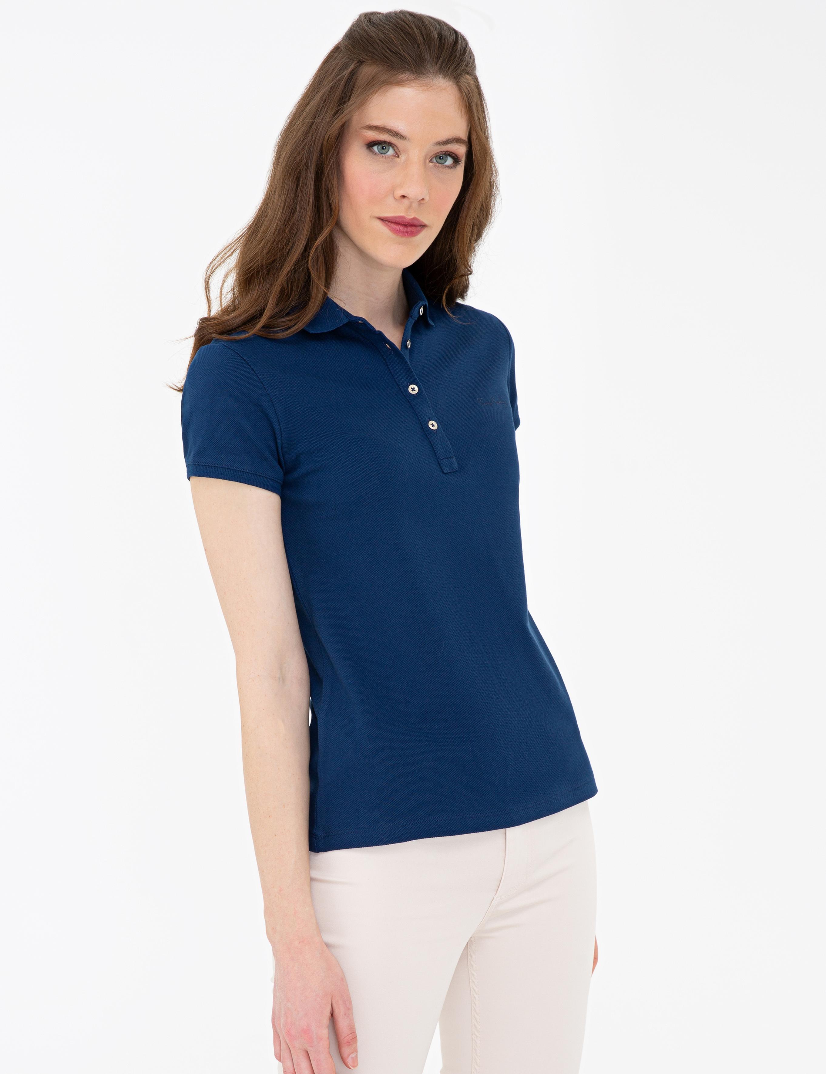 Lacivert Slim Fit Tişört