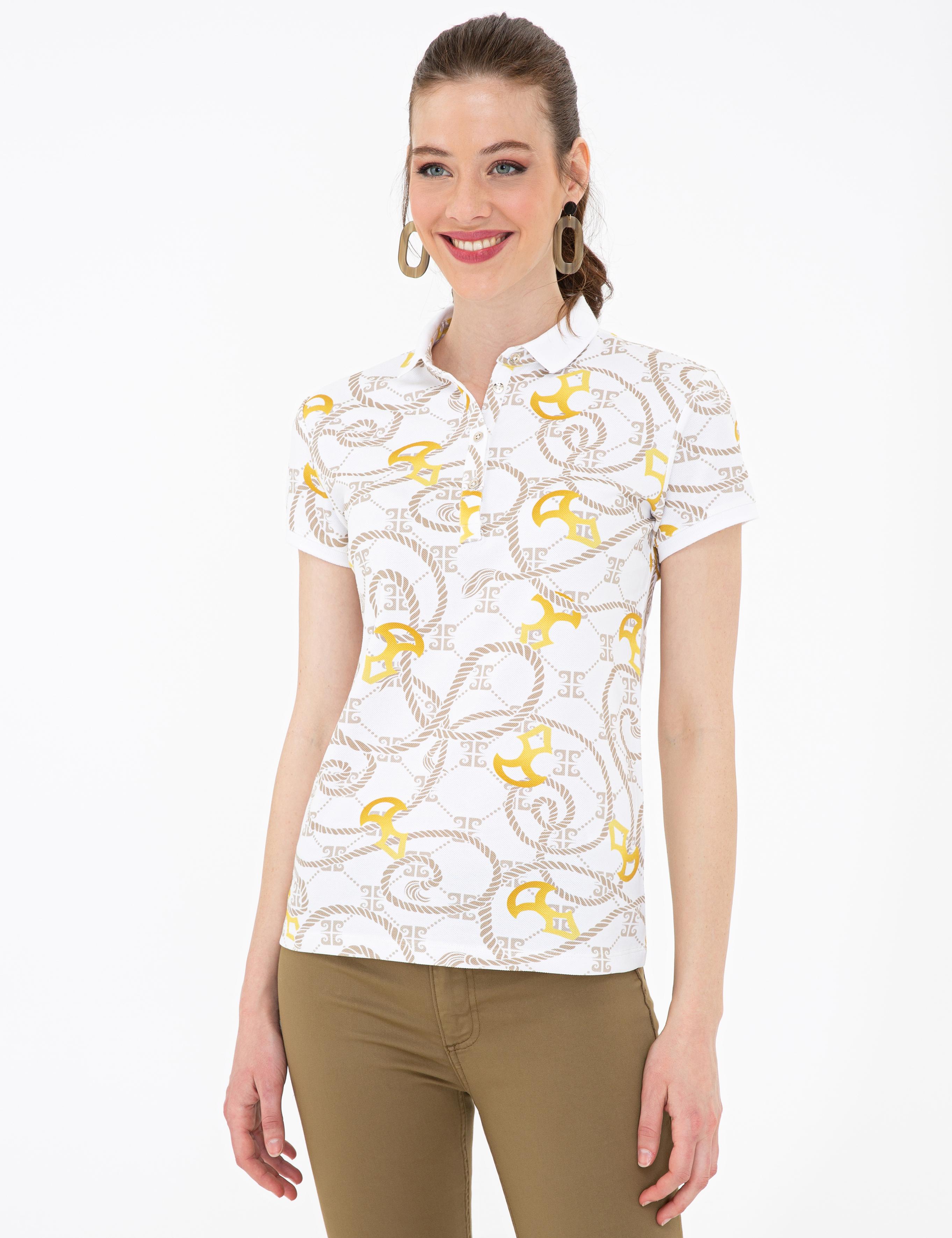 Beyaz Slim Fit Tişört