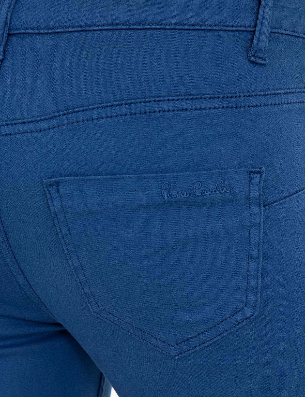 Lacivert Skinny Fit Kanvas Pantolon - 50243296032