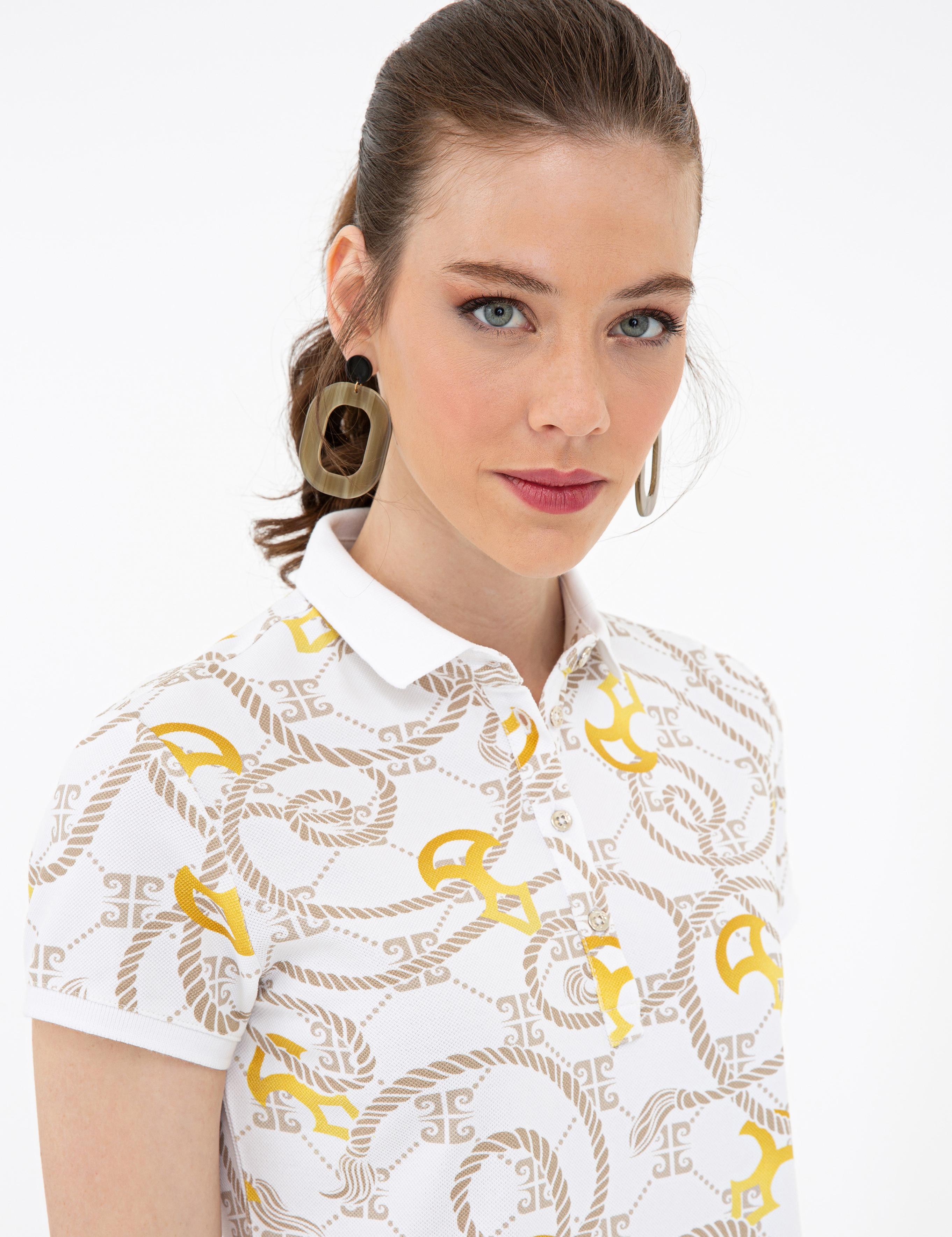 Beyaz Slim Fit Tişört