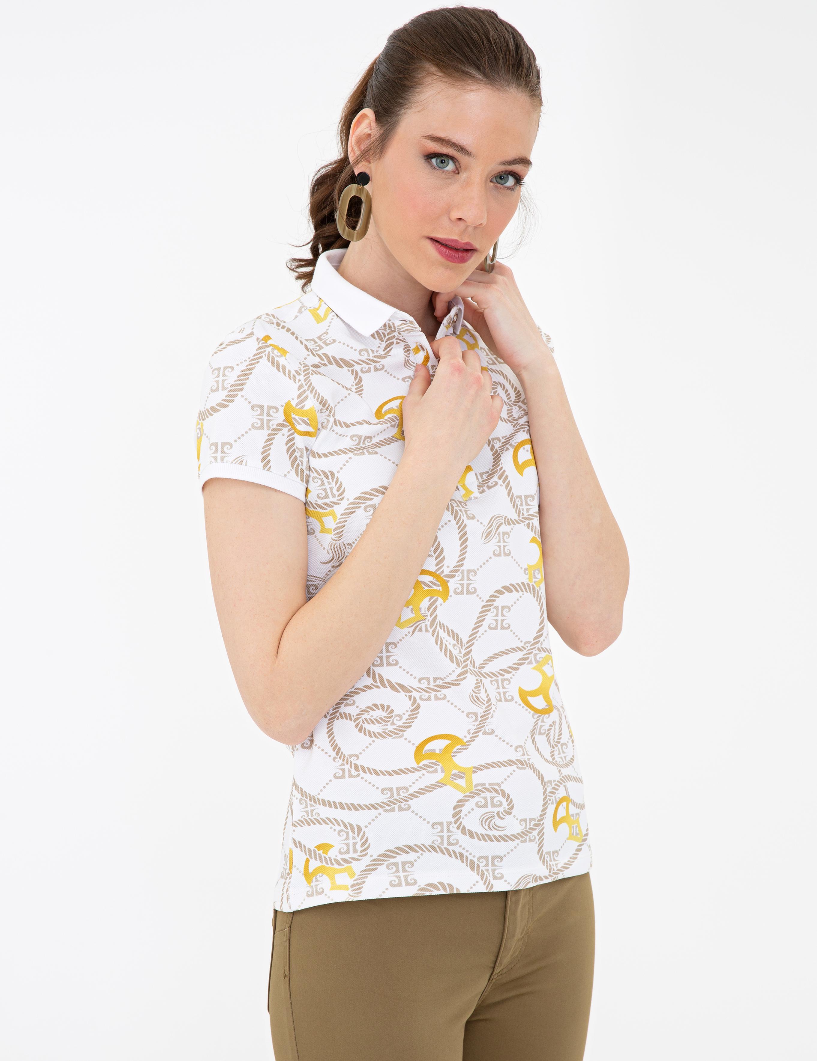 Beyaz Slim Fit Tişört