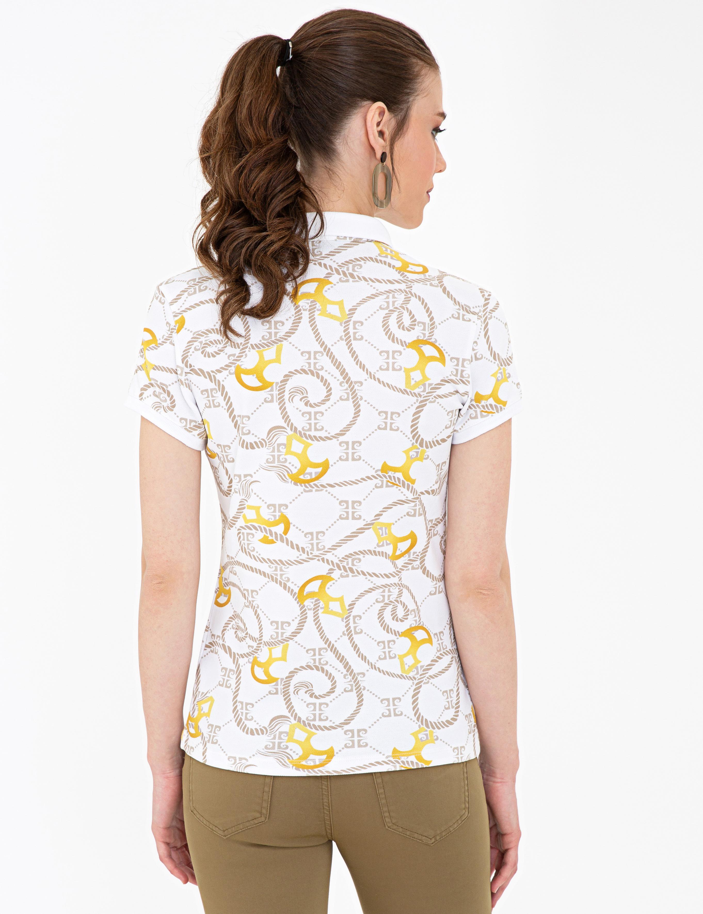 Beyaz Slim Fit Tişört