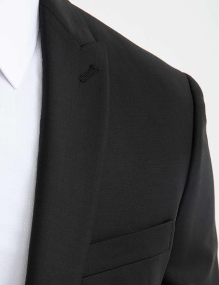 Siyah Ekstra Slim Fit Ceket - 50195246011