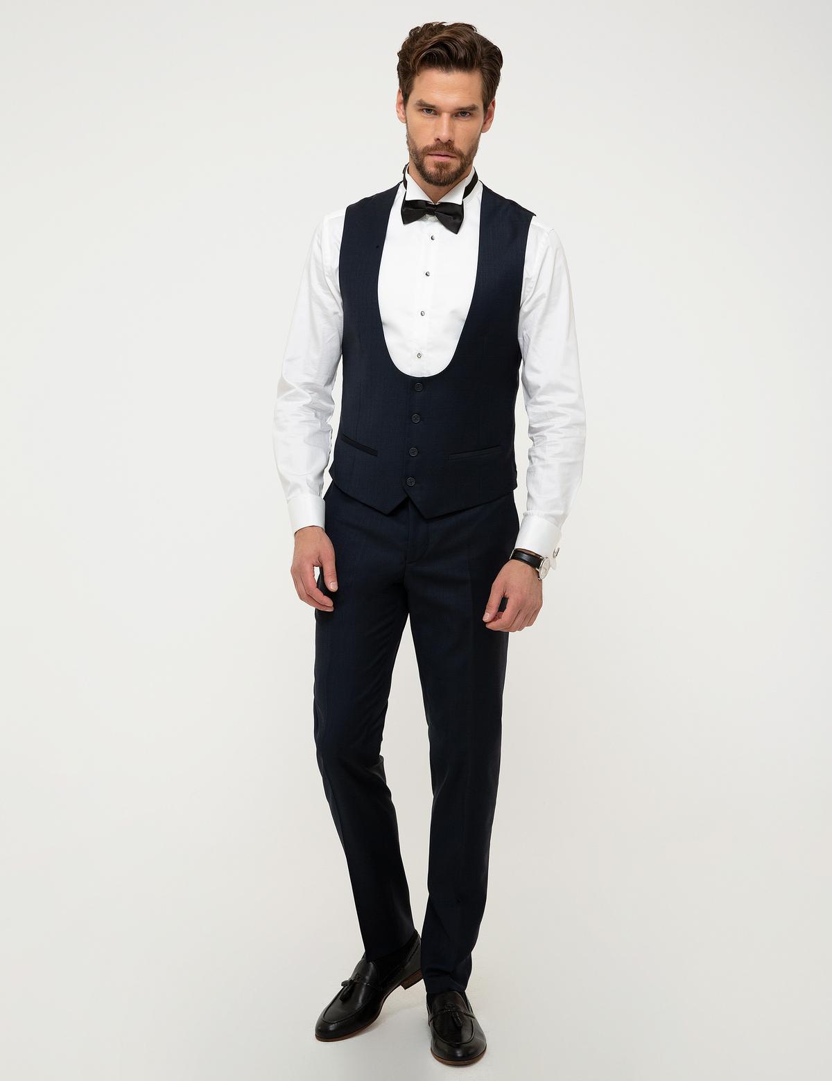 Lacivert Ex. Slim Fit Smokin - 50202029011