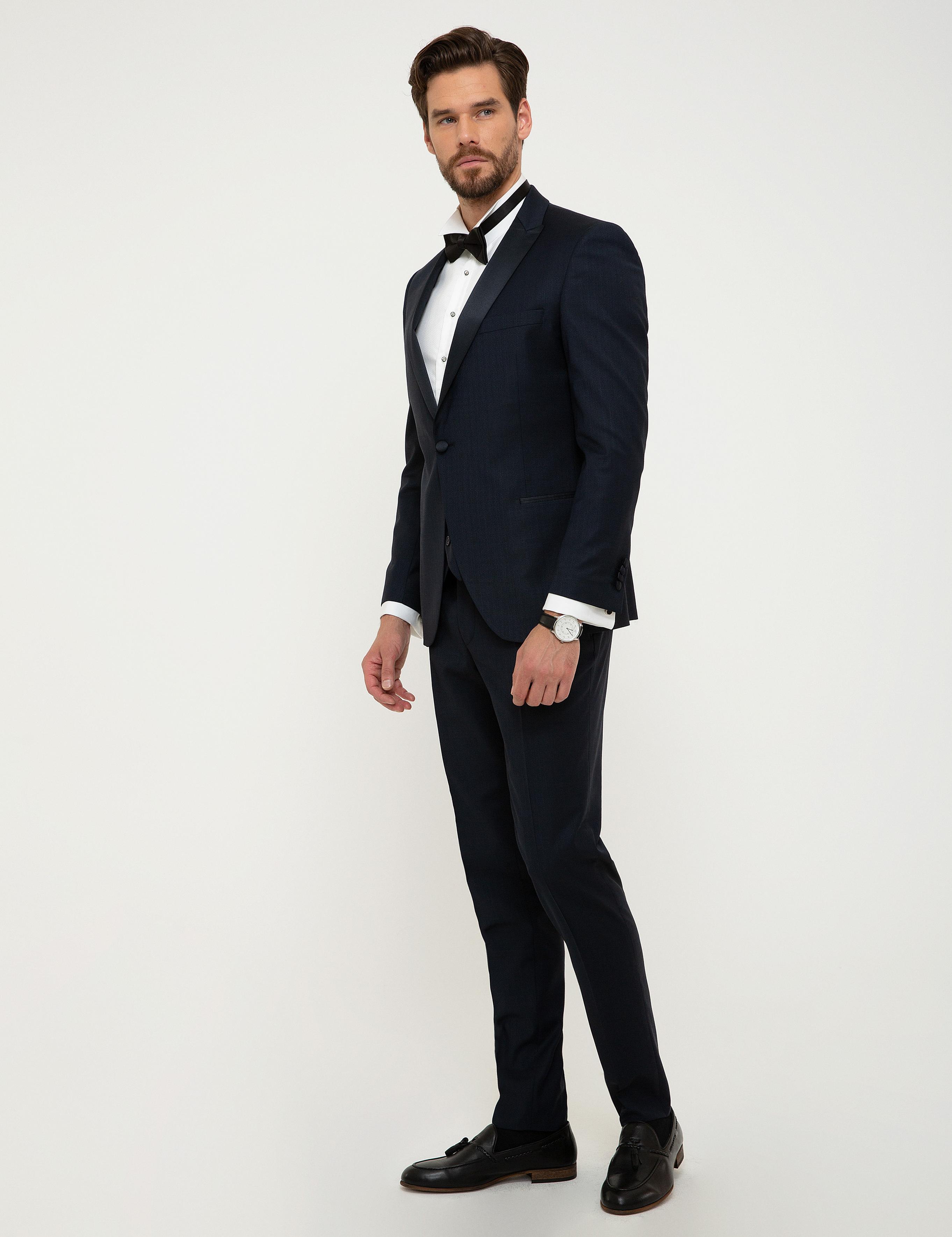 Lacivert Ex. Slim Fit Smokin