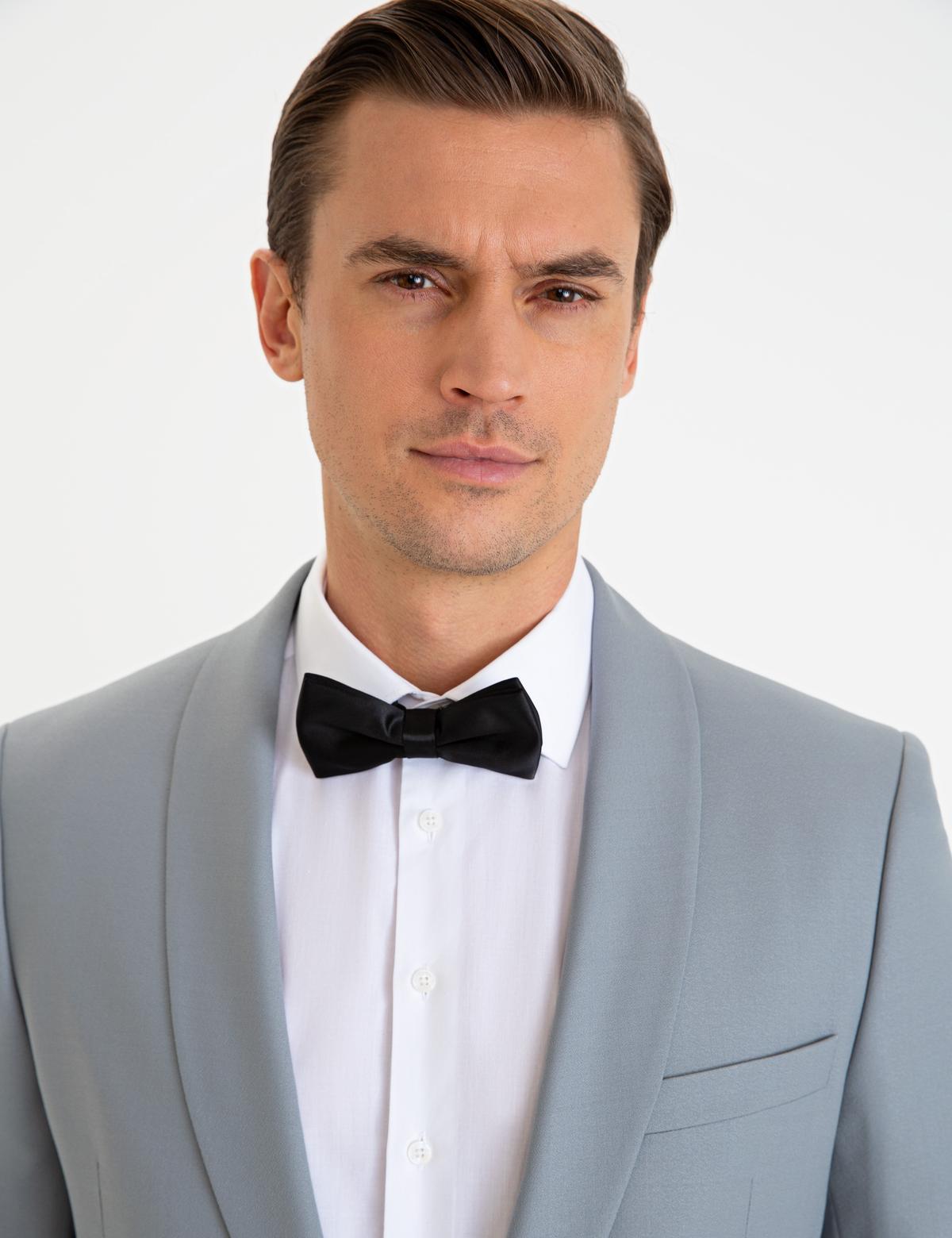 Gri Yelekli Damatlık Smokin - 50207112008