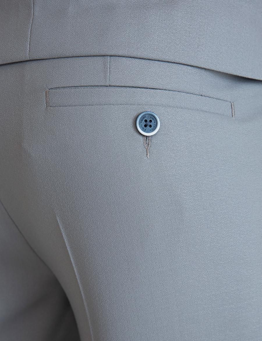 Gri Yelekli Damatlık Smokin