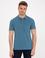 Koyu Mint Slim Fit Polo Yaka Basic Tişört
