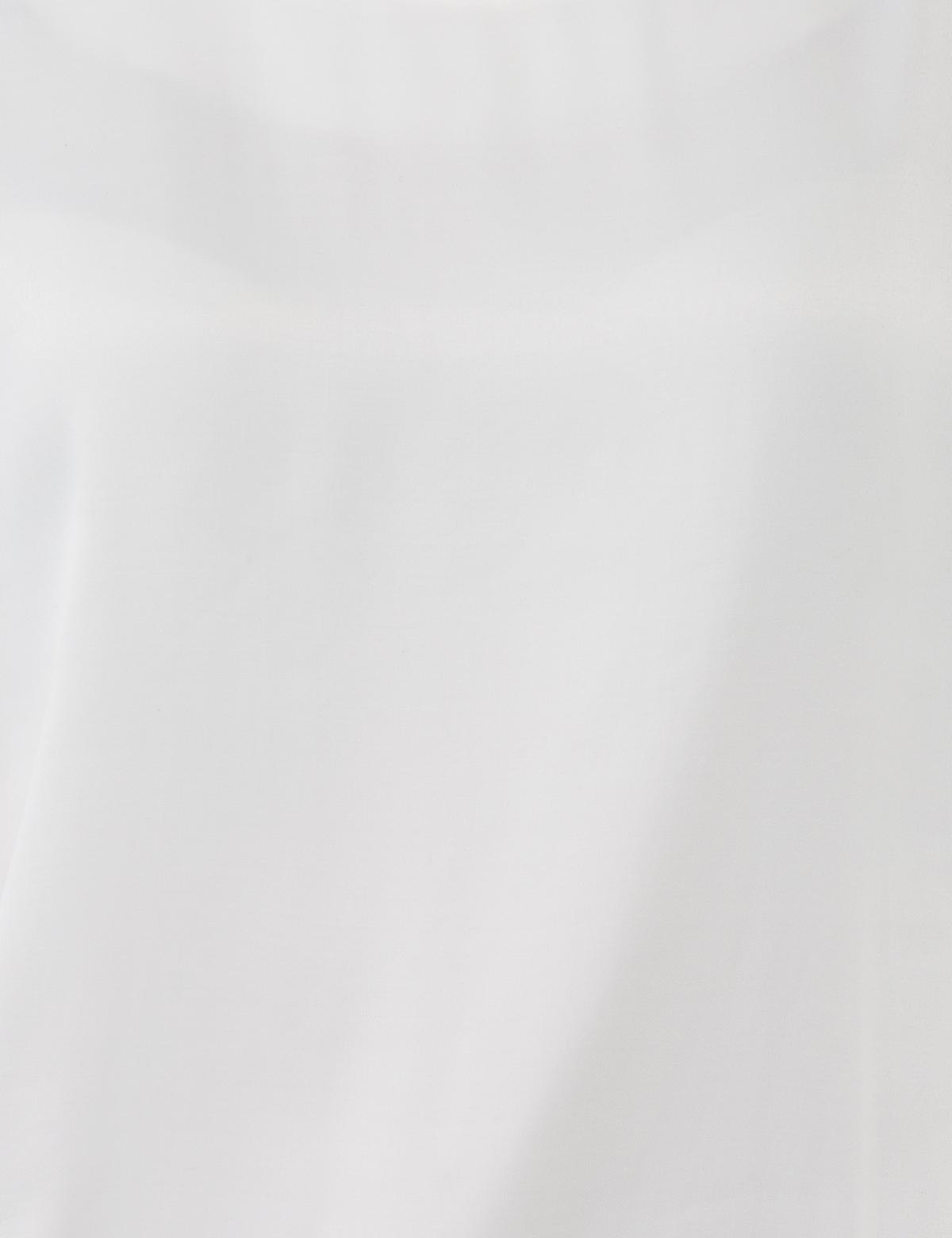 Beyaz Regular Fit Bluz - 50241660003