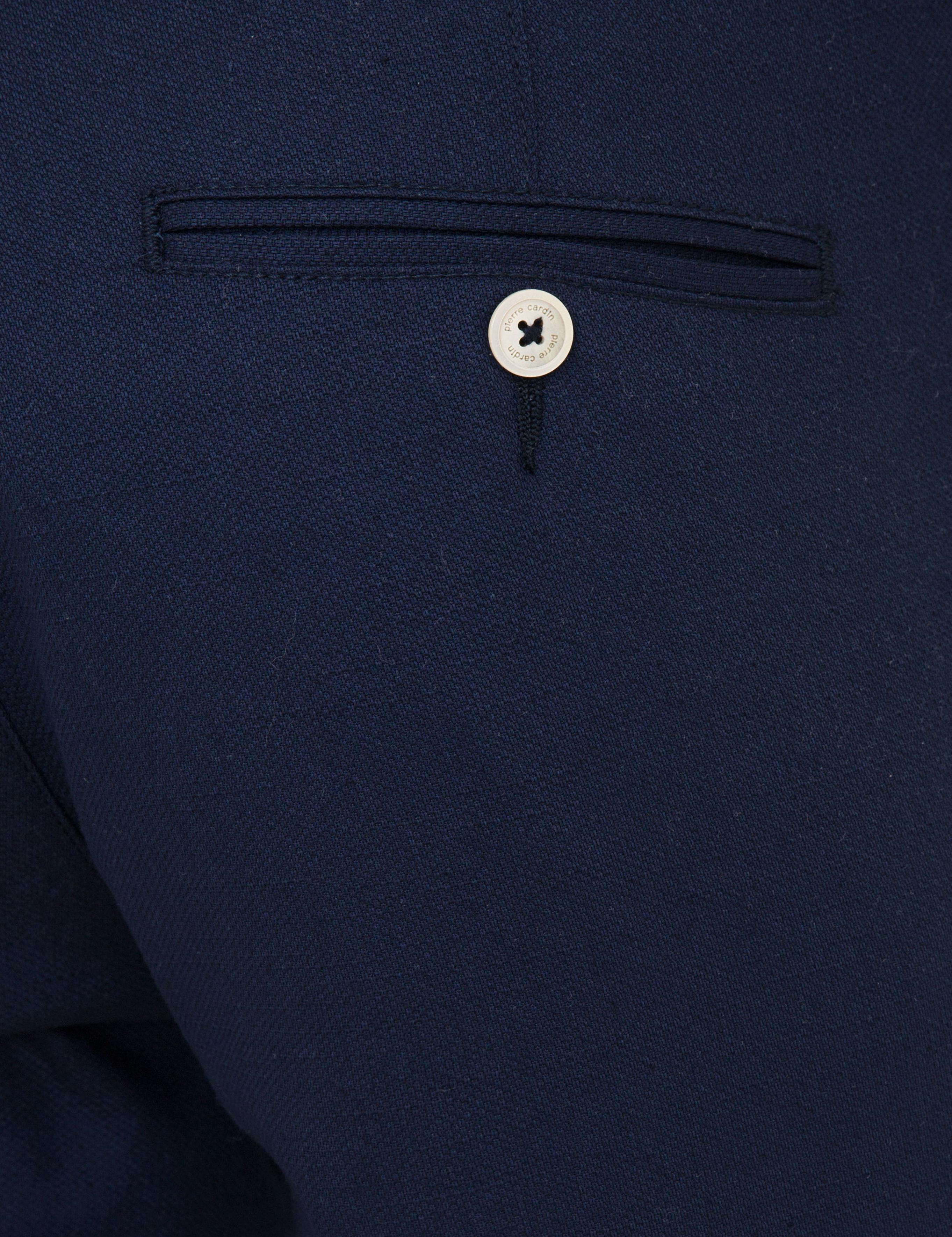 Açık Lacivert Slim Fit Keten Karışımlı Chino Pantolon