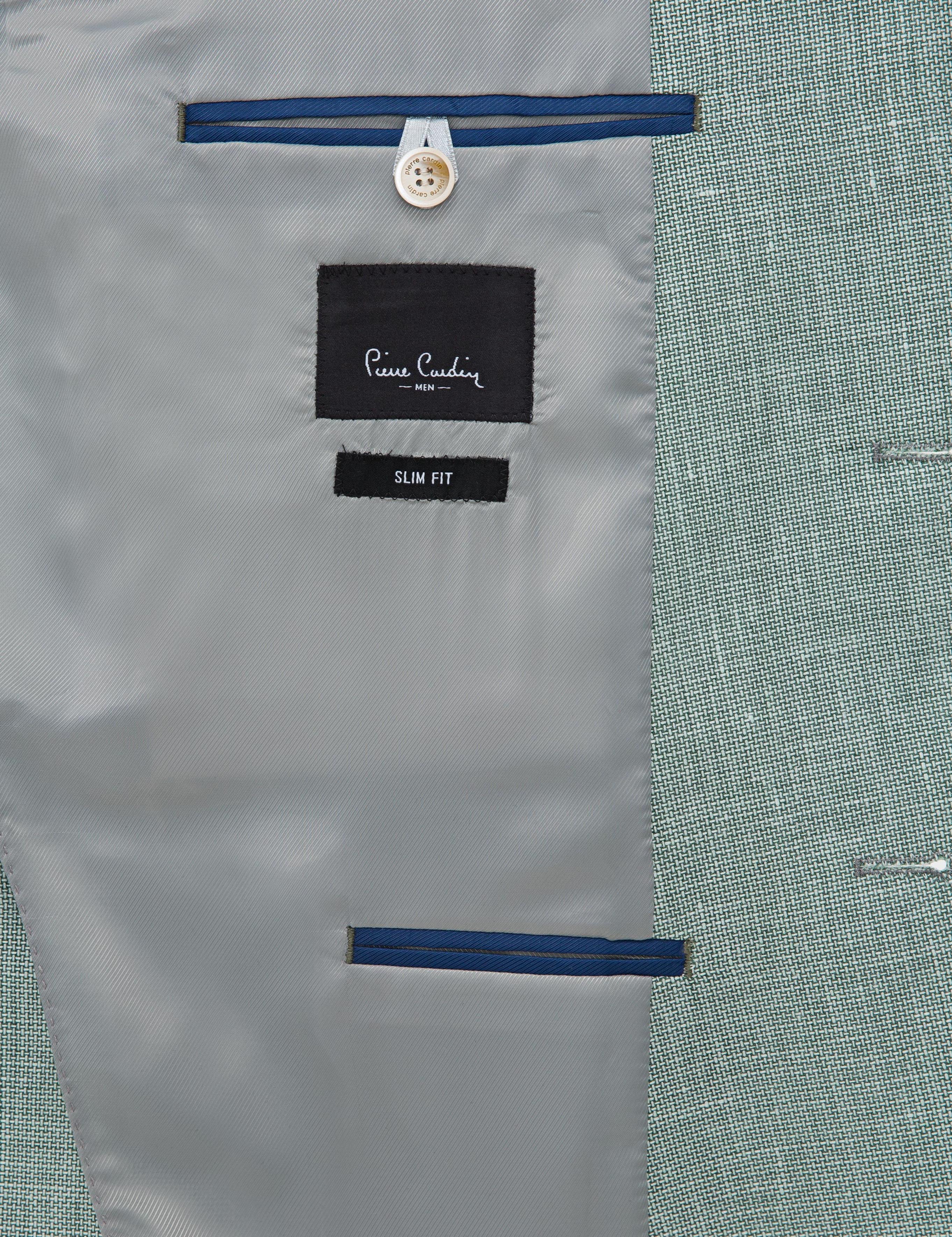 Açık Yeşil Slim Fit Ceket