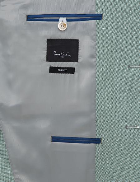 Açık Yeşil Slim Fit Ceket - 50233775044