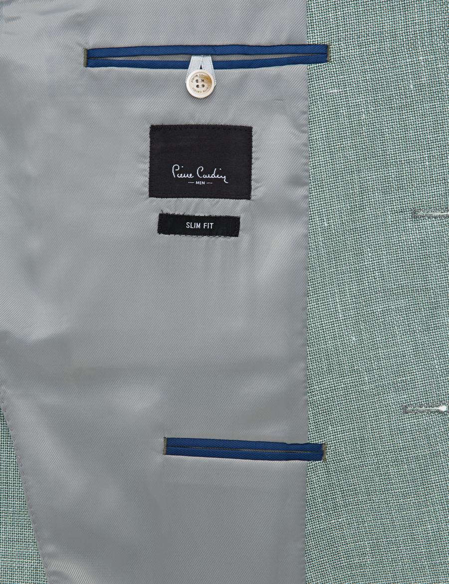 Açık Yeşil Slim Fit Ceket