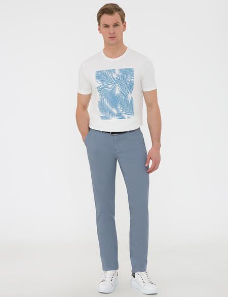 Saks Regular Fit Kanvas Pantolon - 50233235186