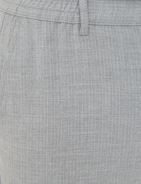 Gri Carrot Fit Kanvas Pantolon - 50235743202
