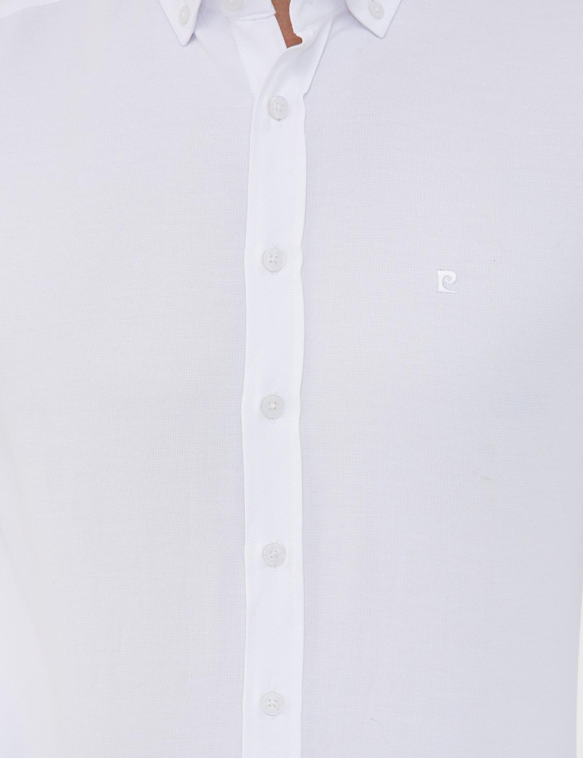 Beyaz Slim Fit Oxford Gömlek - 50240379055