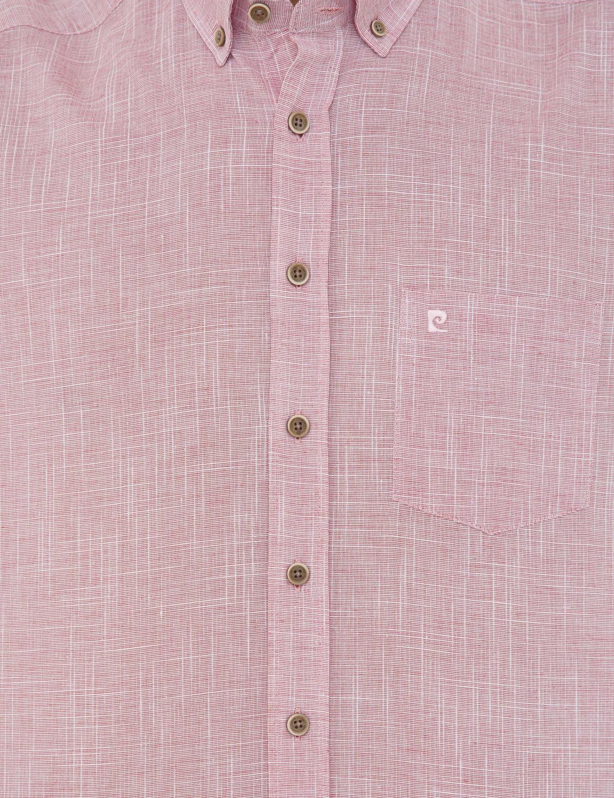 Bordo Regular Fit Kısa Kollu Gömlek - 50240388023