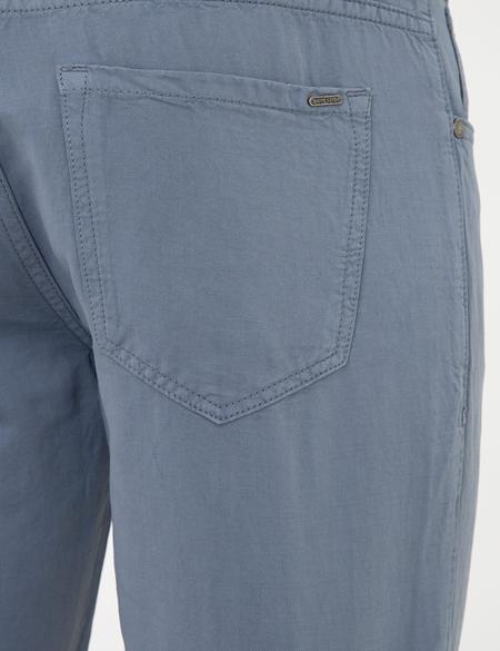 Koyu Mavi Slim Fit Kanvas Pantolon - 50233255175