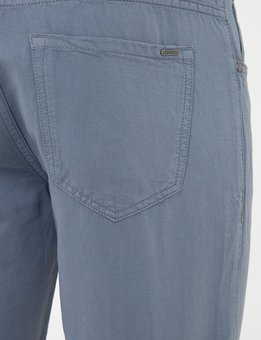 Koyu Mavi Slim Fit Kanvas Pantolon
