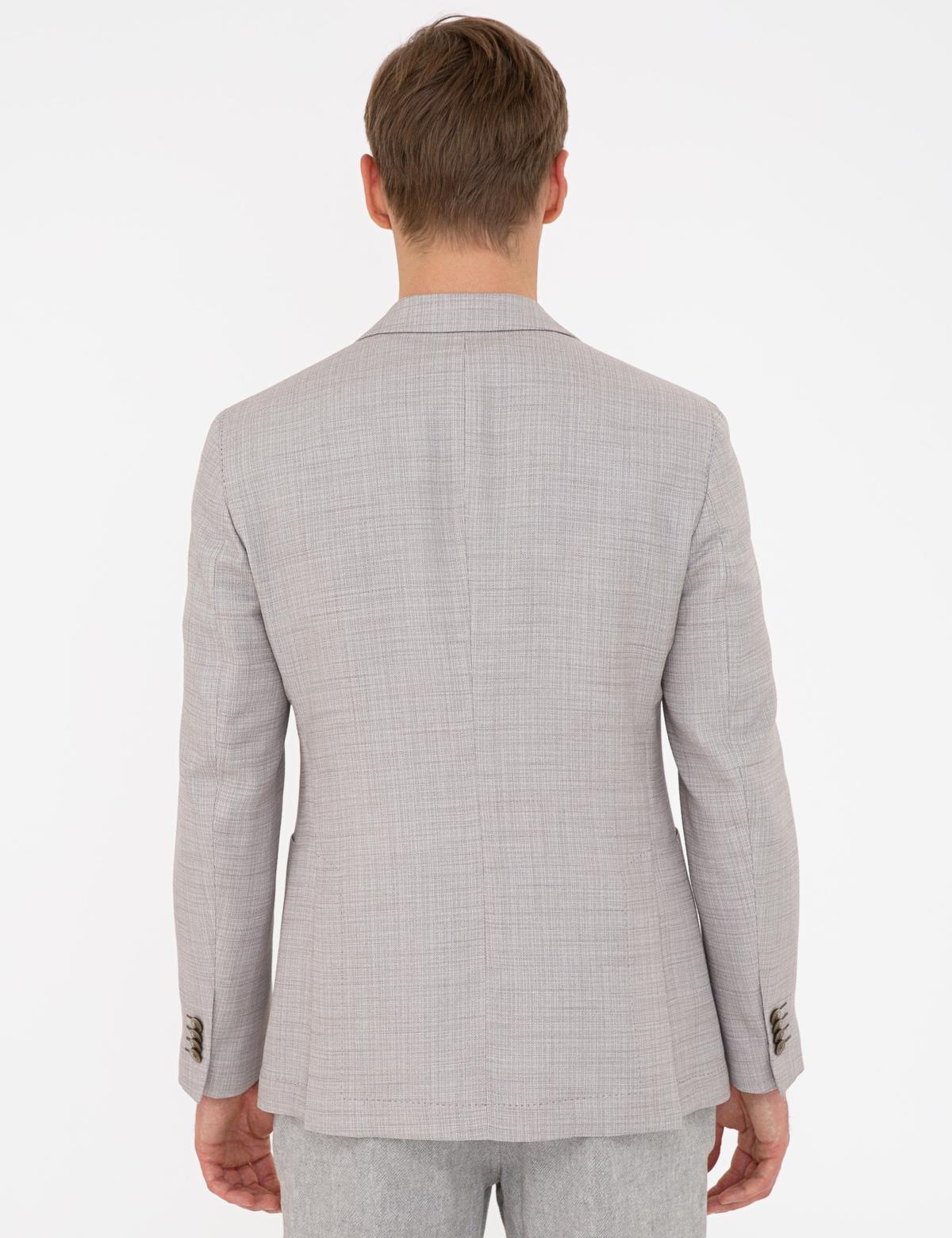 Bej Ex. Slim Fit Ceket - 50233721110