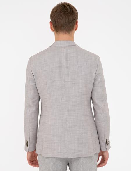 Bej Ex. Slim Fit Ceket - 50233721110