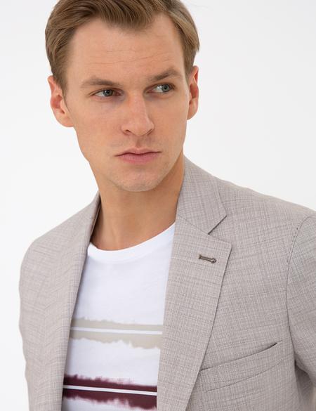 Bej Ex. Slim Fit Ceket - 50233721110