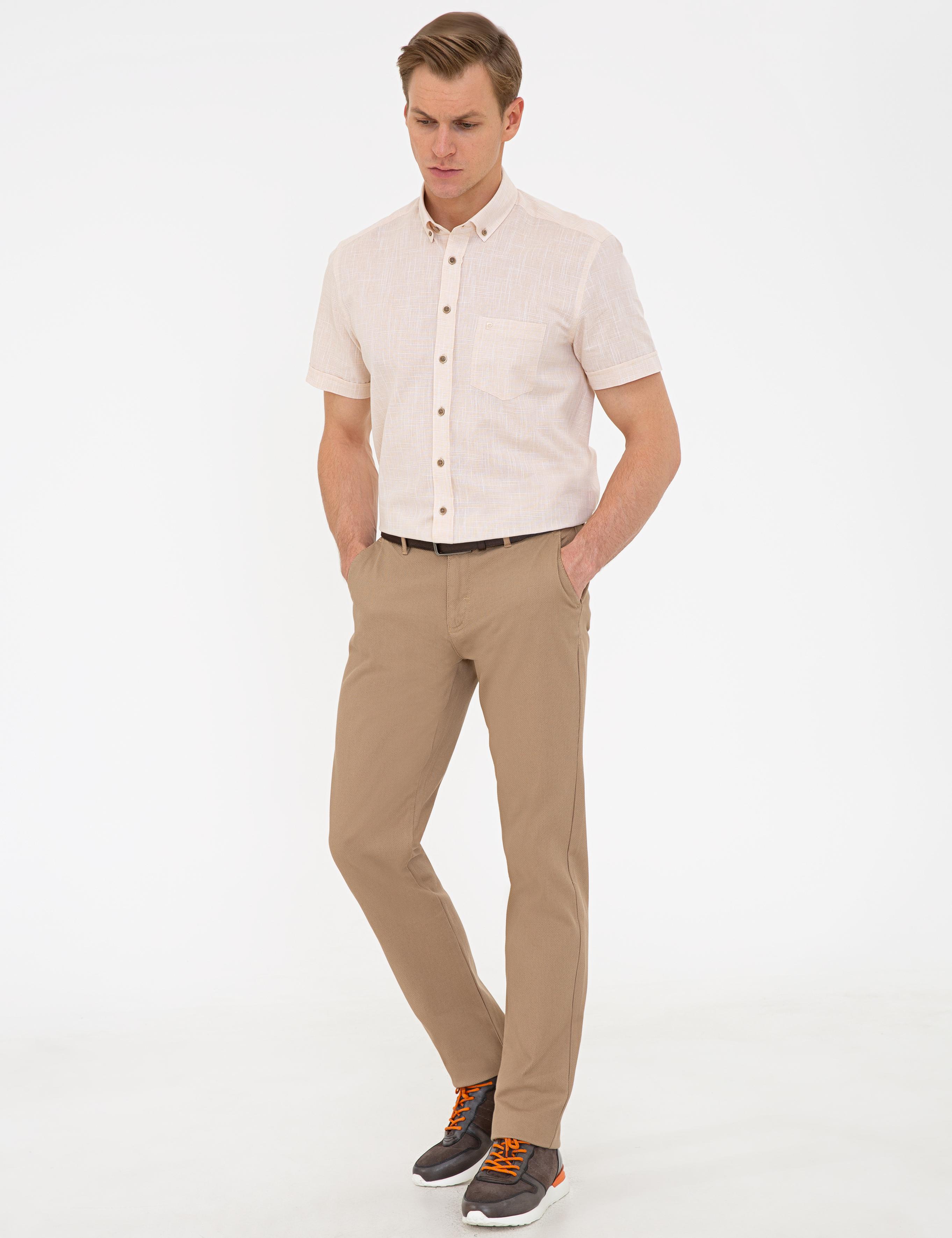 Vizon Regular Fit Kanvas Pantolon