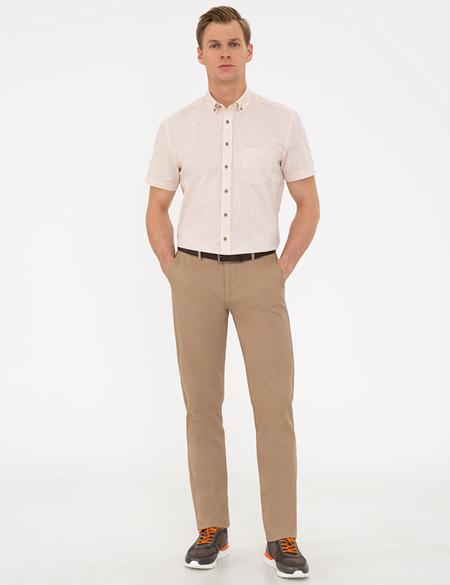 Vizon Regular Fit Kanvas Pantolon - 50233235276