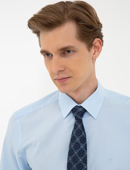 Açık Mavi Regular Fit Basic Gömlek - 50242131006