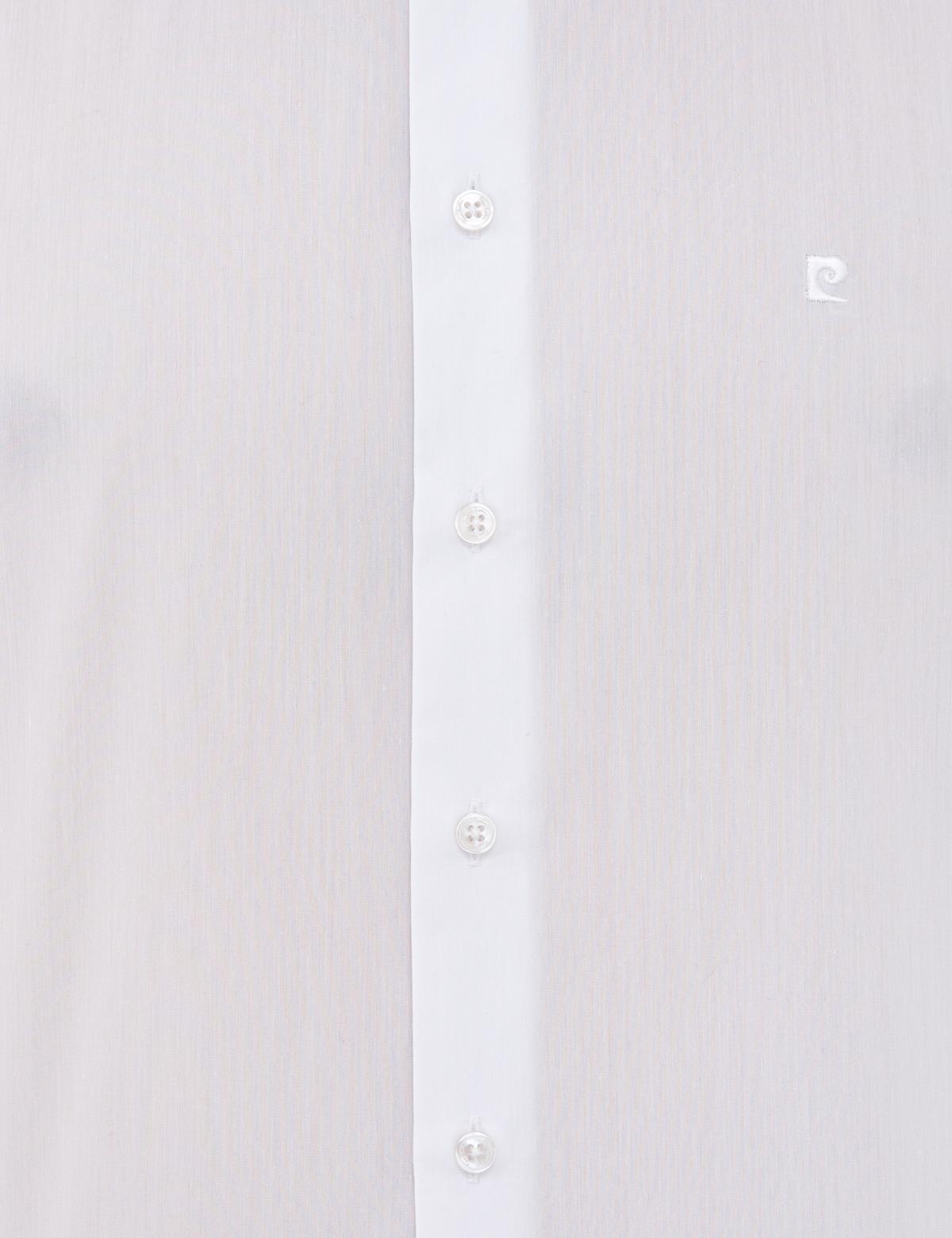 Beyaz Regular Fit Uzun Kollu Basic Gömlek - 50242131013