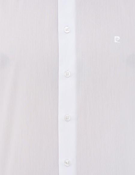 Beyaz Regular Fit Uzun Kollu Basic Gömlek - 50242131013