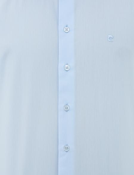 Açık Mavi Regular Fit Basic Gömlek - 50242131006