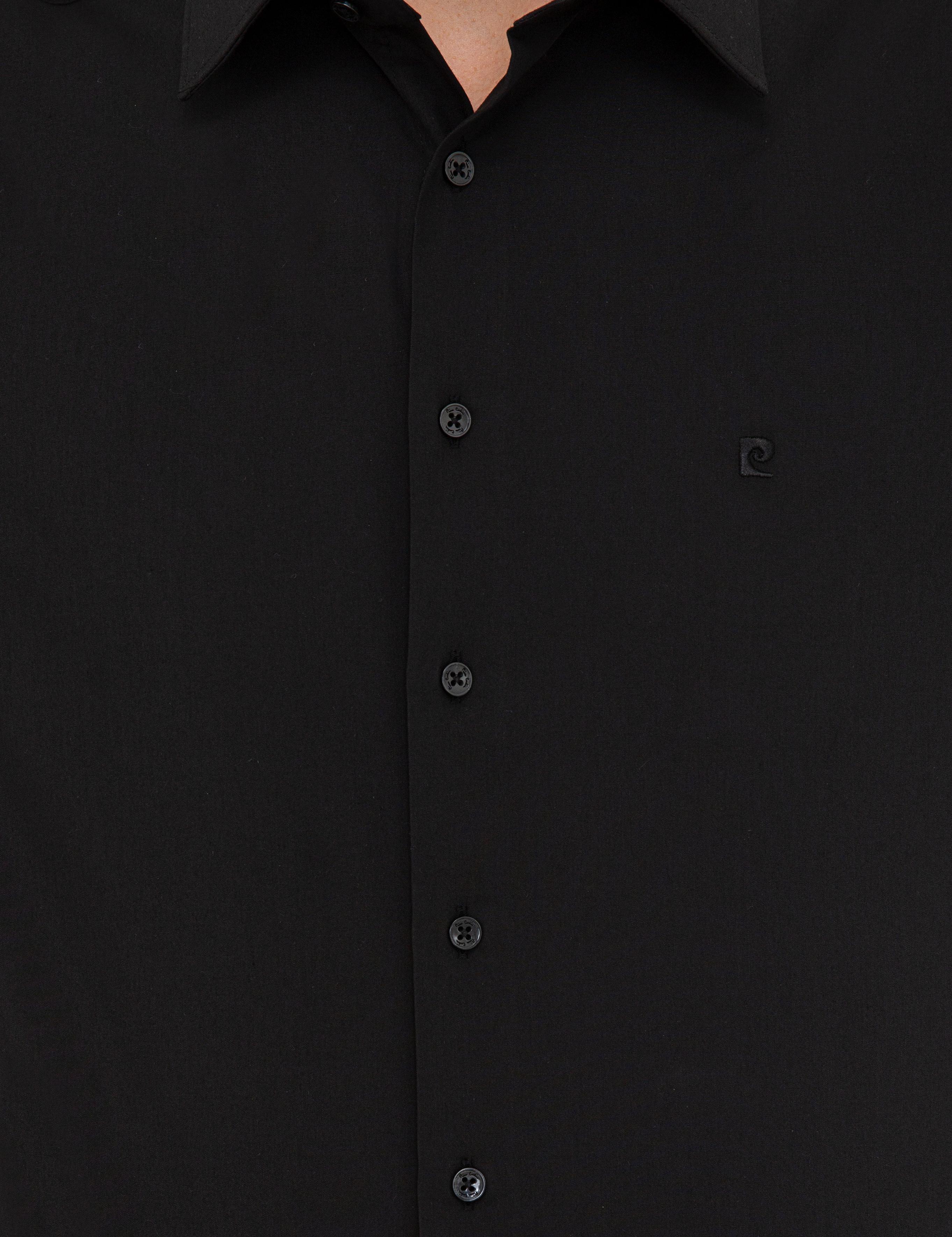 Siyah Regular Fit Basic Gömlek