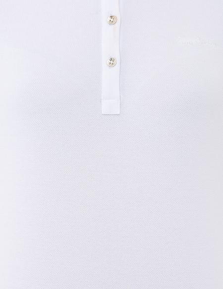 Beyaz Slim Fit Tişört - 50243079004