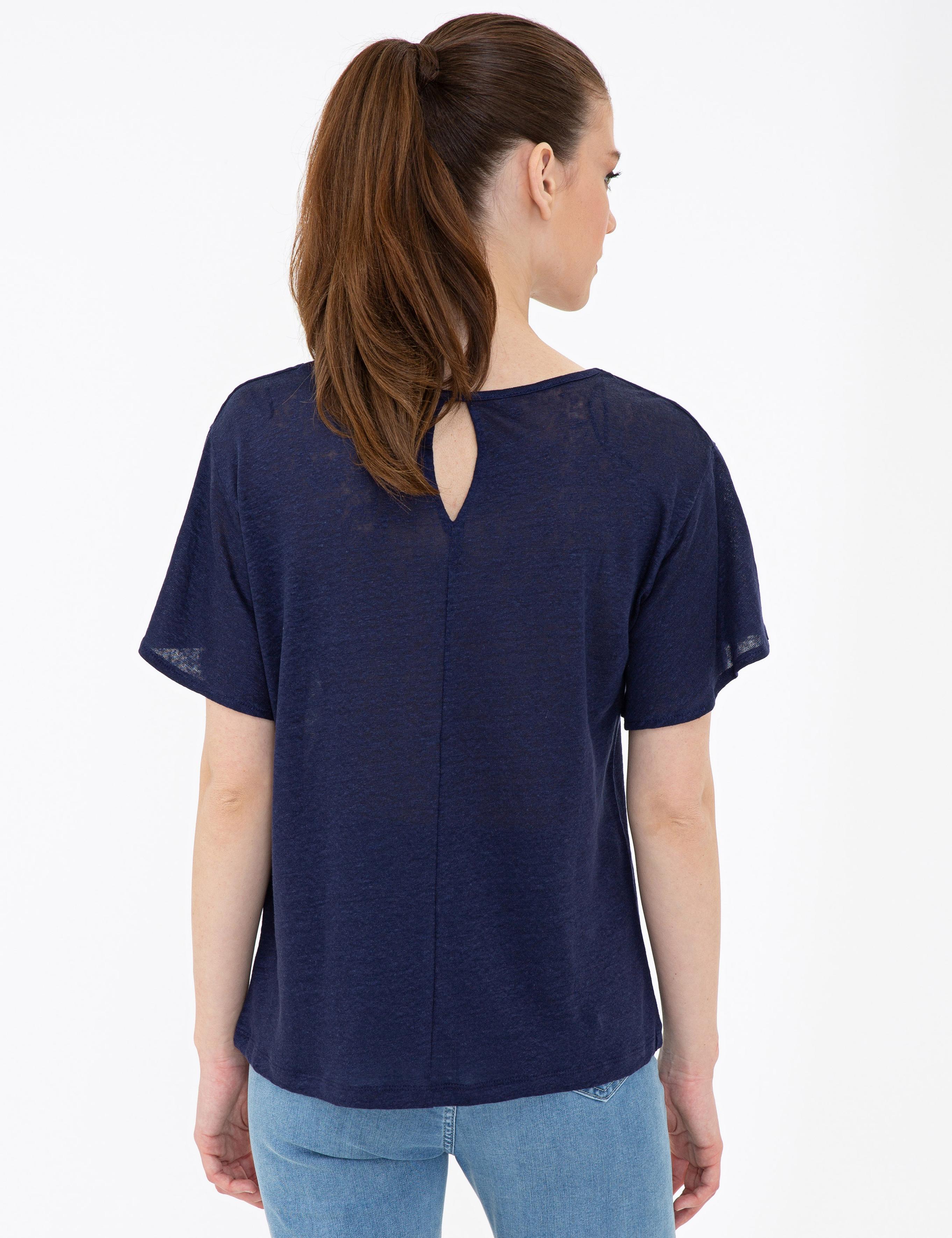 Lacivert Regular Fit Tişört