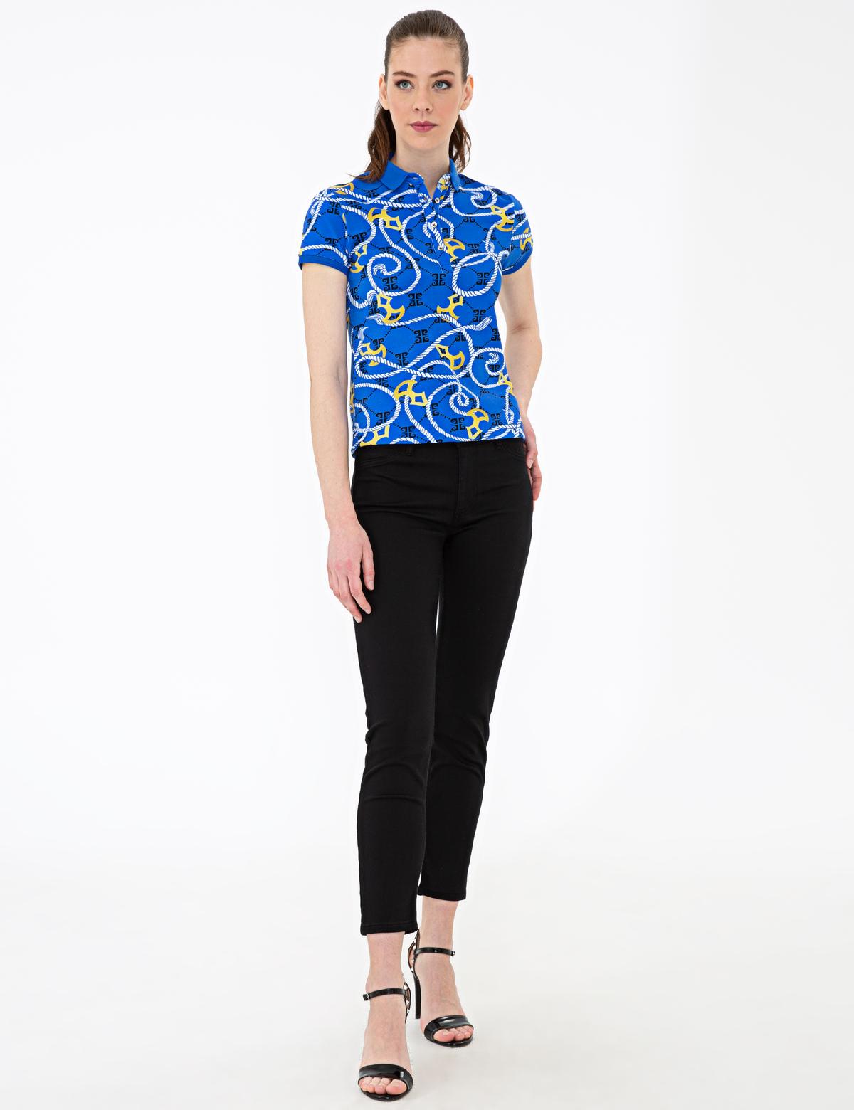 Saks Slim Fit Tişört - 50243106012