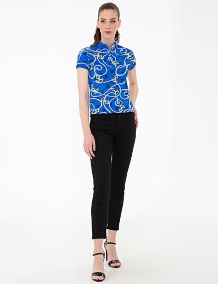 Saks Slim Fit Tişört - 50243106012