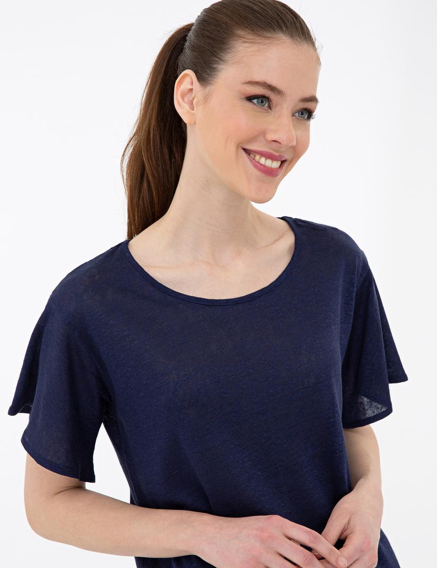 Lacivert Regular Fit Tişört