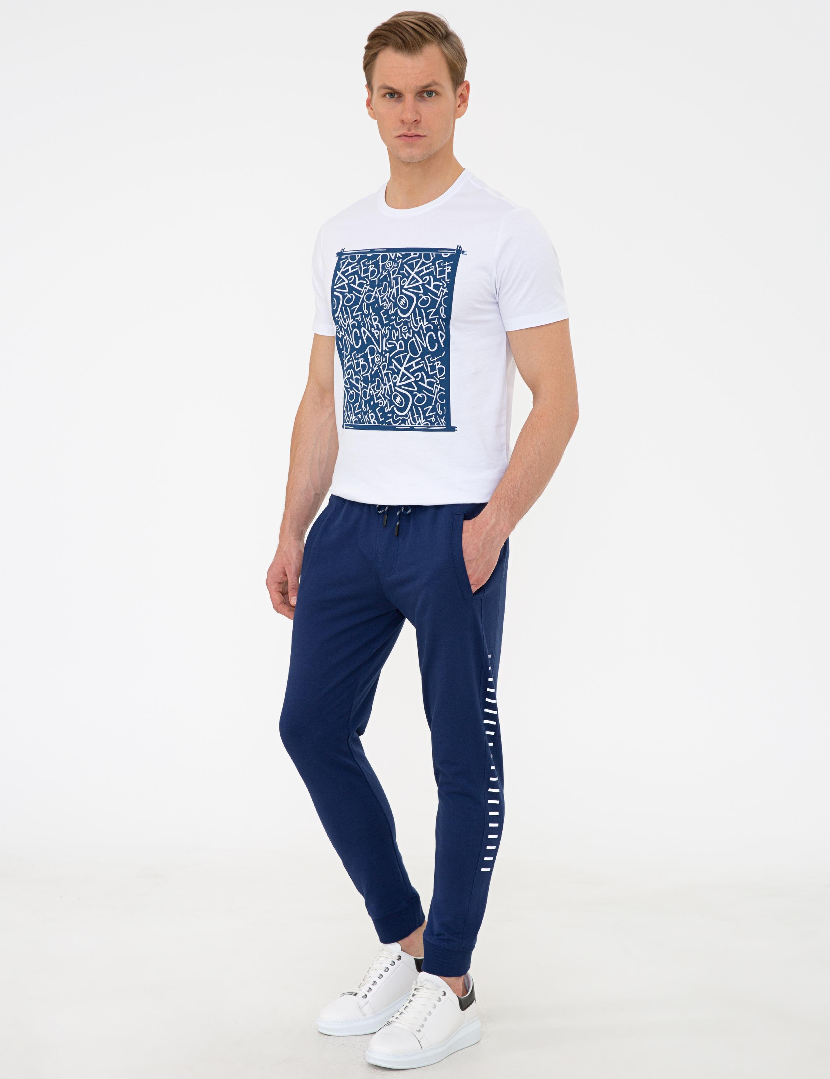 Lacivert Ex. Slim Fit Eşofman Altı