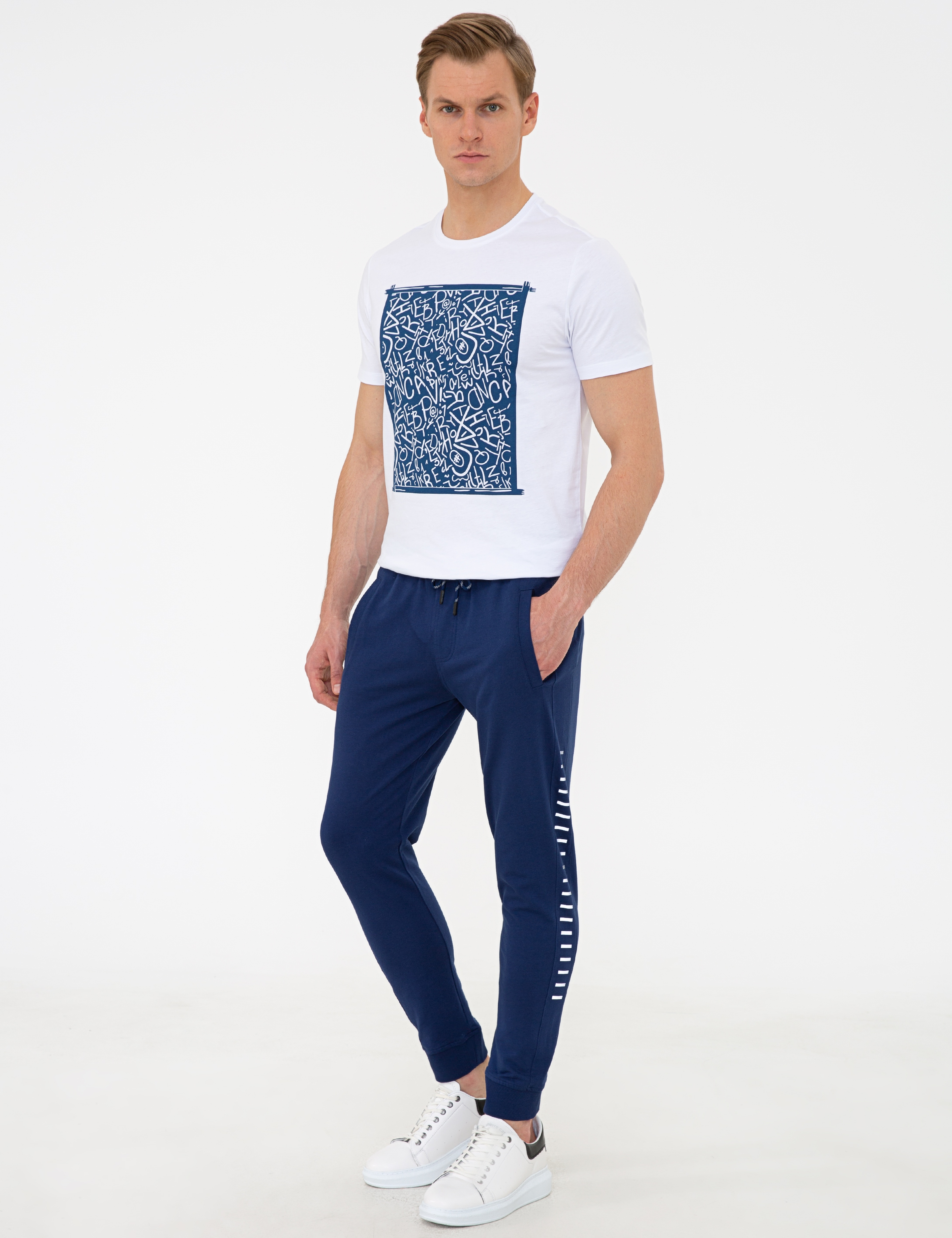 Lacivert Ex. Slim Fit Eşofman Altı - Image 2
