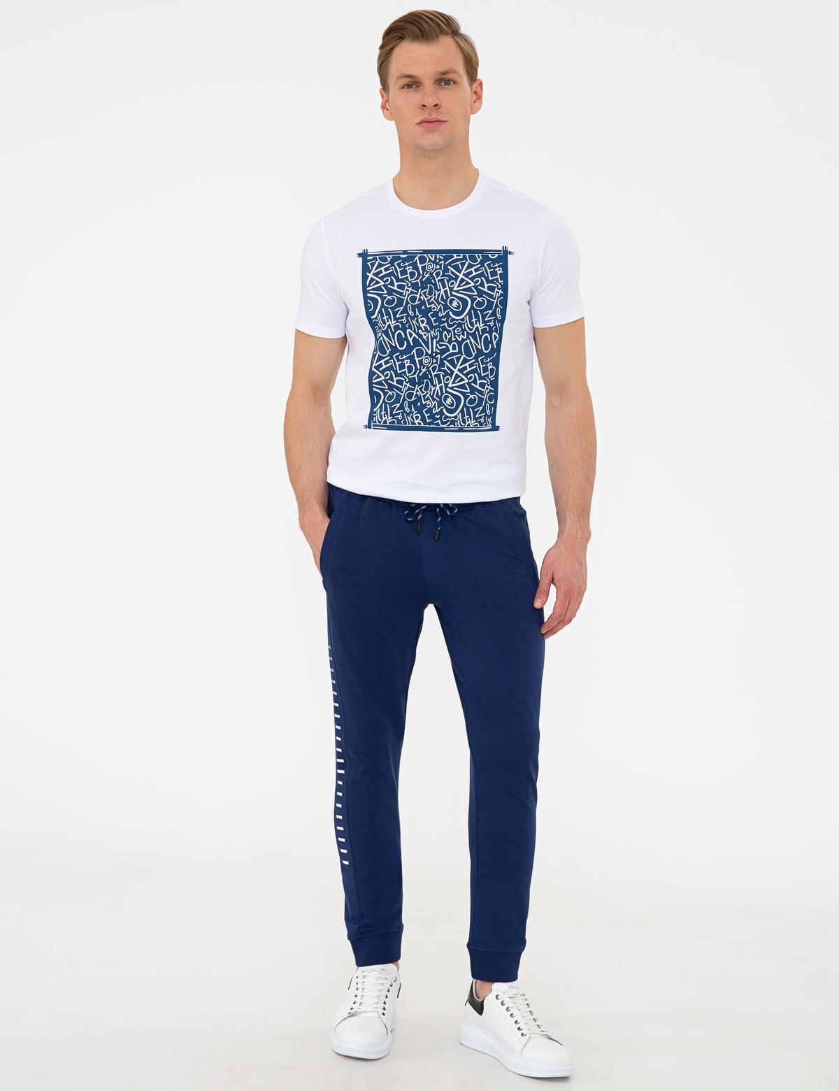 Lacivert Ex. Slim Fit Eşofman Altı