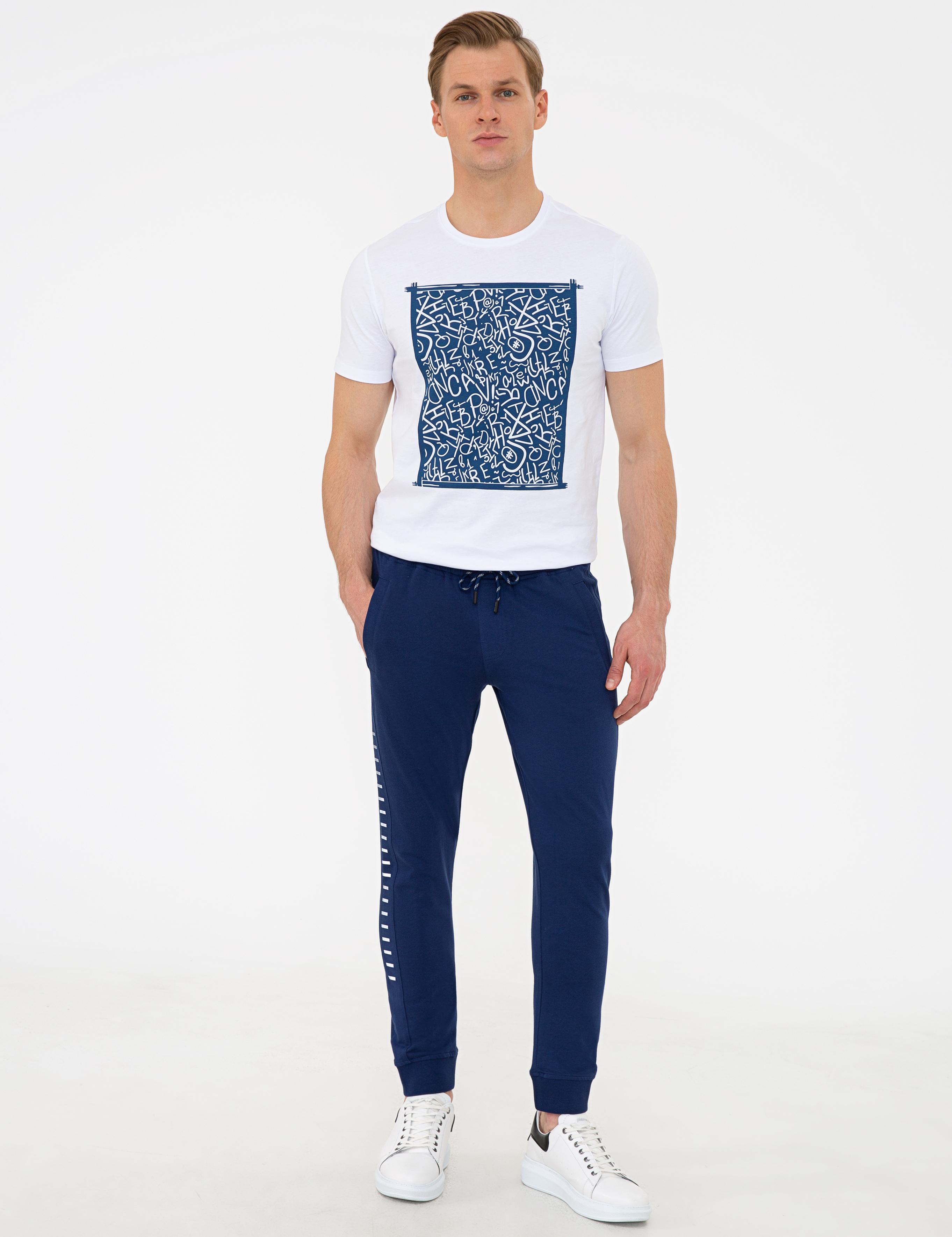 Lacivert Ex. Slim Fit Eşofman Altı