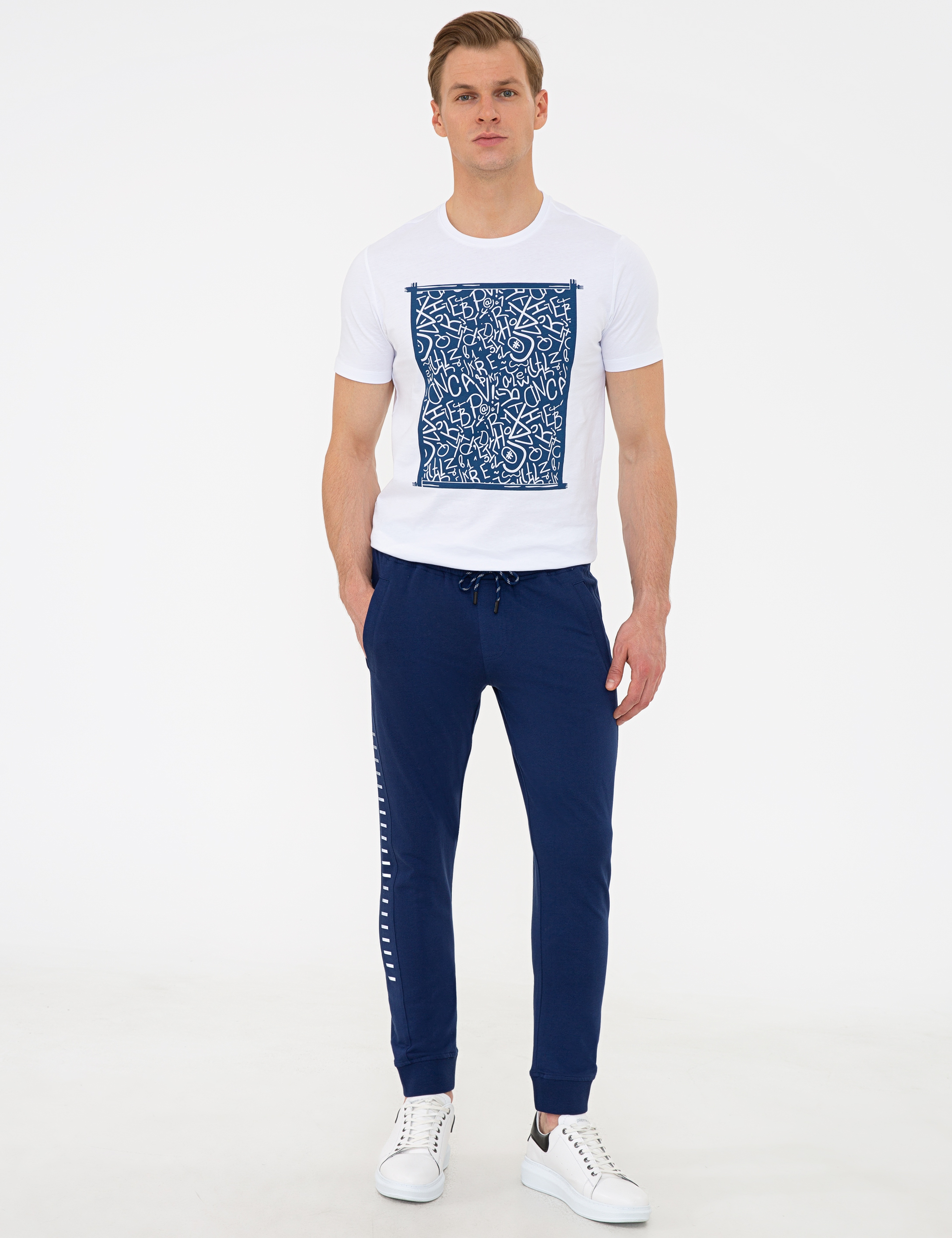Lacivert Ex. Slim Fit Eşofman Altı - Image 1