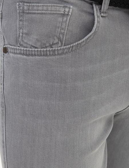 Gri Slim Fit Jean Pantolon - 50236125033